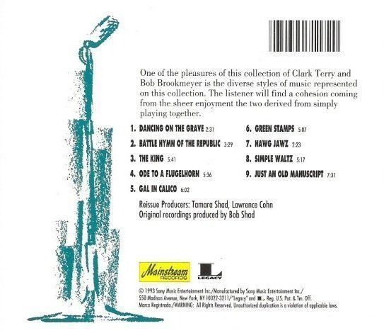 CDs: Bob Brookmeyer [Legacy] Clark Terry, Dave Bailey, Bill Crow, – Gebraucht aus Unterbäch von gote 1