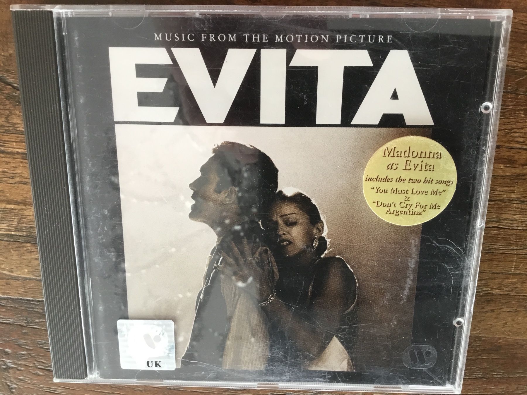CD: Evita - Music From The Motion Picture – Usato da Thierachern venduto da sweden08