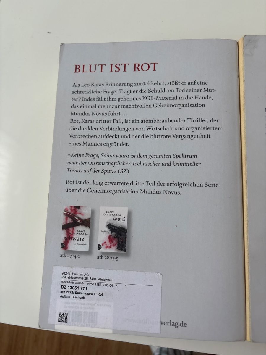 Libri: Krimi-Bücherpaket – Usato da Amriswil venduto da SCHLOSSGEISTLI 1