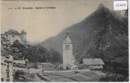 Gruyeres - Eglise et Chateau