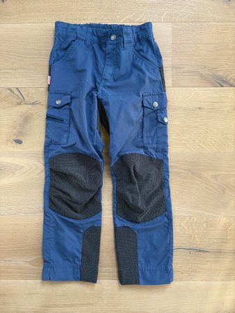 Trollkids Outdoor Hose blau schwarz Grösse 128 gebraucht