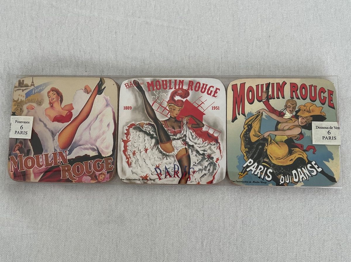 Untersetzer: MOULIN-ROUGE-UNTERSETZER / 1964 / 6 Stück – Neu (gemäss Beschreibung) aus Islikon von sav_m8xk 1