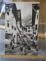 Scuol St.Moritz Geiss Geissen 1949 Postkarte    1