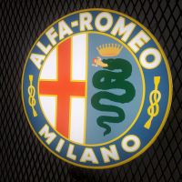 Alfa Romeo Vintage Logo Leuchte Dekoration Wandleuchte ✓