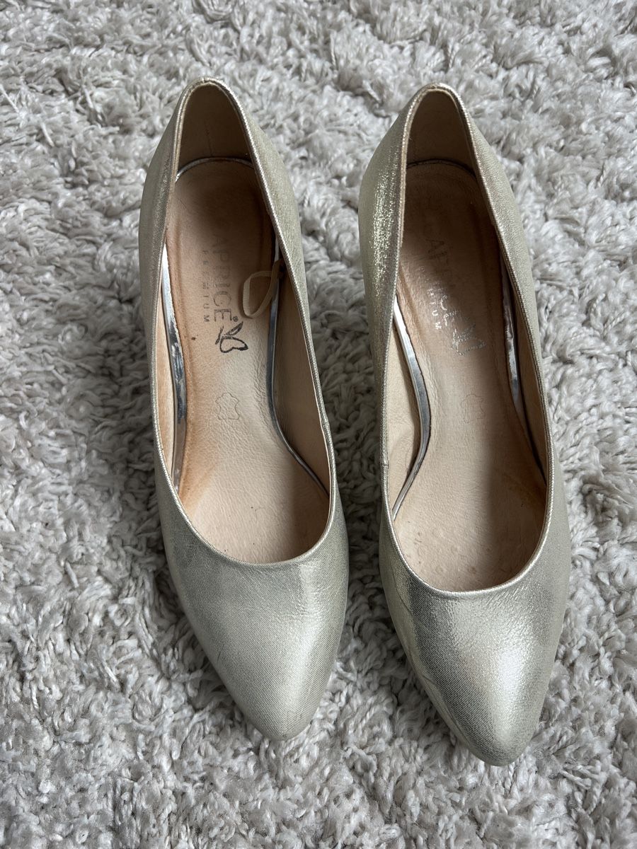 Scarpe da donna: Caprice silberbe Highheels, Grösse 38.5 – Usato da Herrliberg venduto da nojivo 1
