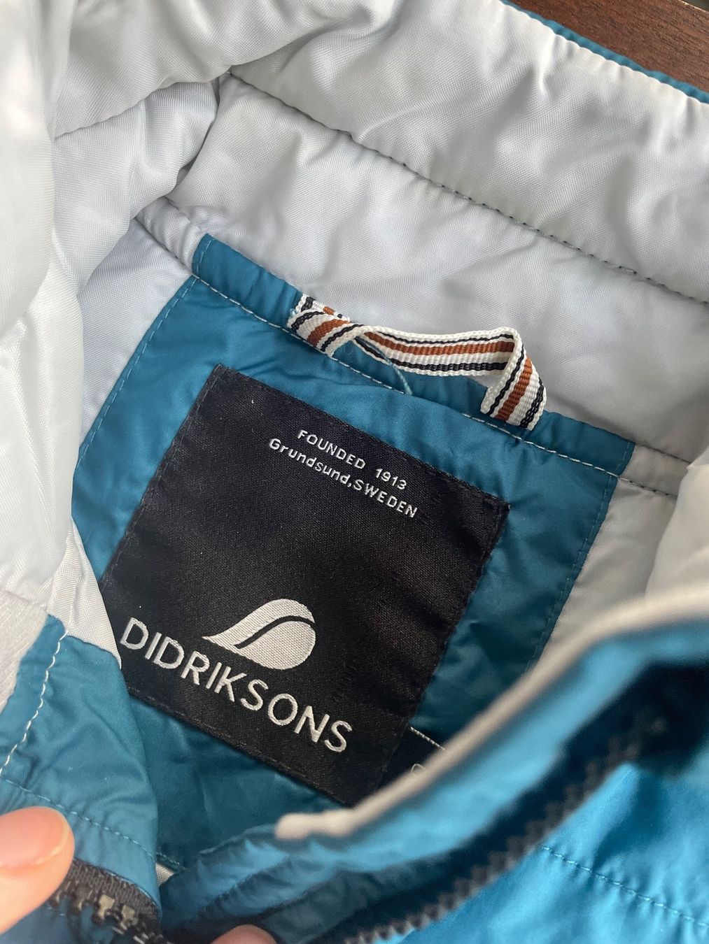 Didriksons Giacche & Cappotti: Didriksons Übergangsjacke petrol grau 120 – Usato da Bern venduto da brup 2