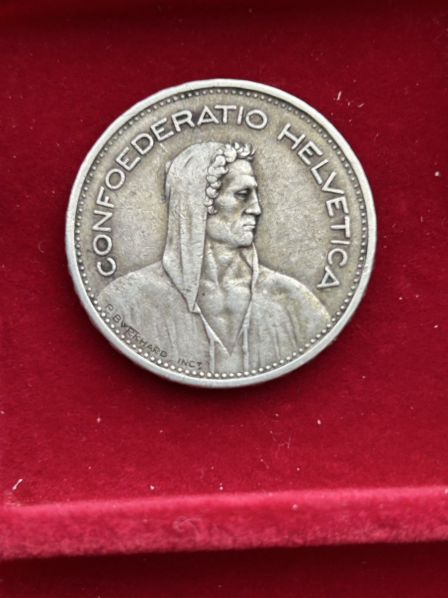 Alle Münzen: Highlight Silber 5 Franken 1933 – Gebraucht aus Büttikon AG von Rcook 1