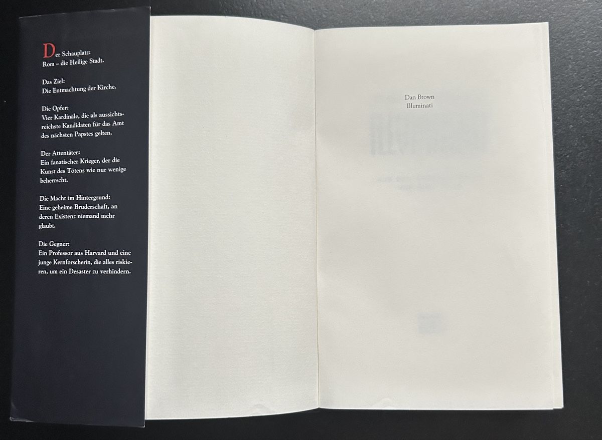 Libri: Buch Illuminati DAN BROWN – Usato da Brislach venduto da gre_t5pb 3