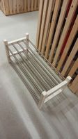 IKEA TJUSIG Schuhregal & Hutablage mit Kleiderhaken