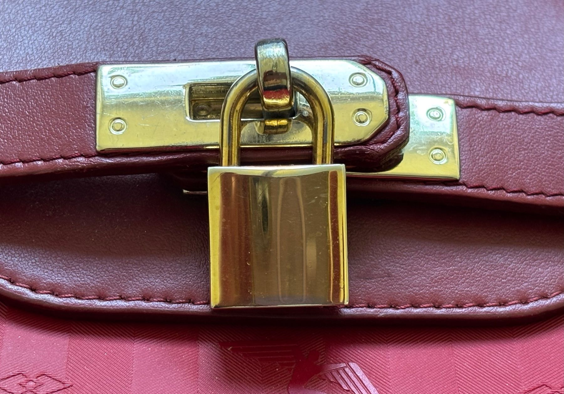 Maison Mollerus Borse da donna: MAISON MOLLERUS Handtasche (dunkelrot) – Usato da Zürich venduto da Tzhkely24 4