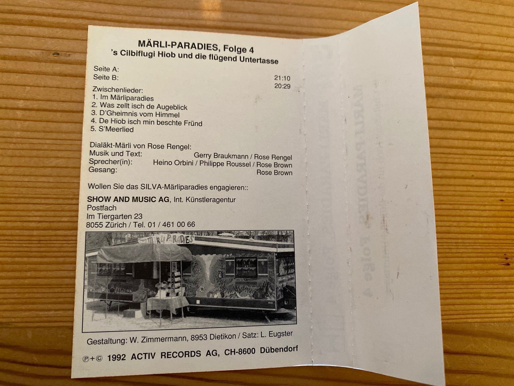 Musicassette: Kinderkassette - Märli-Paradies – Usato da St.Gallen venduto da kingsamas 6