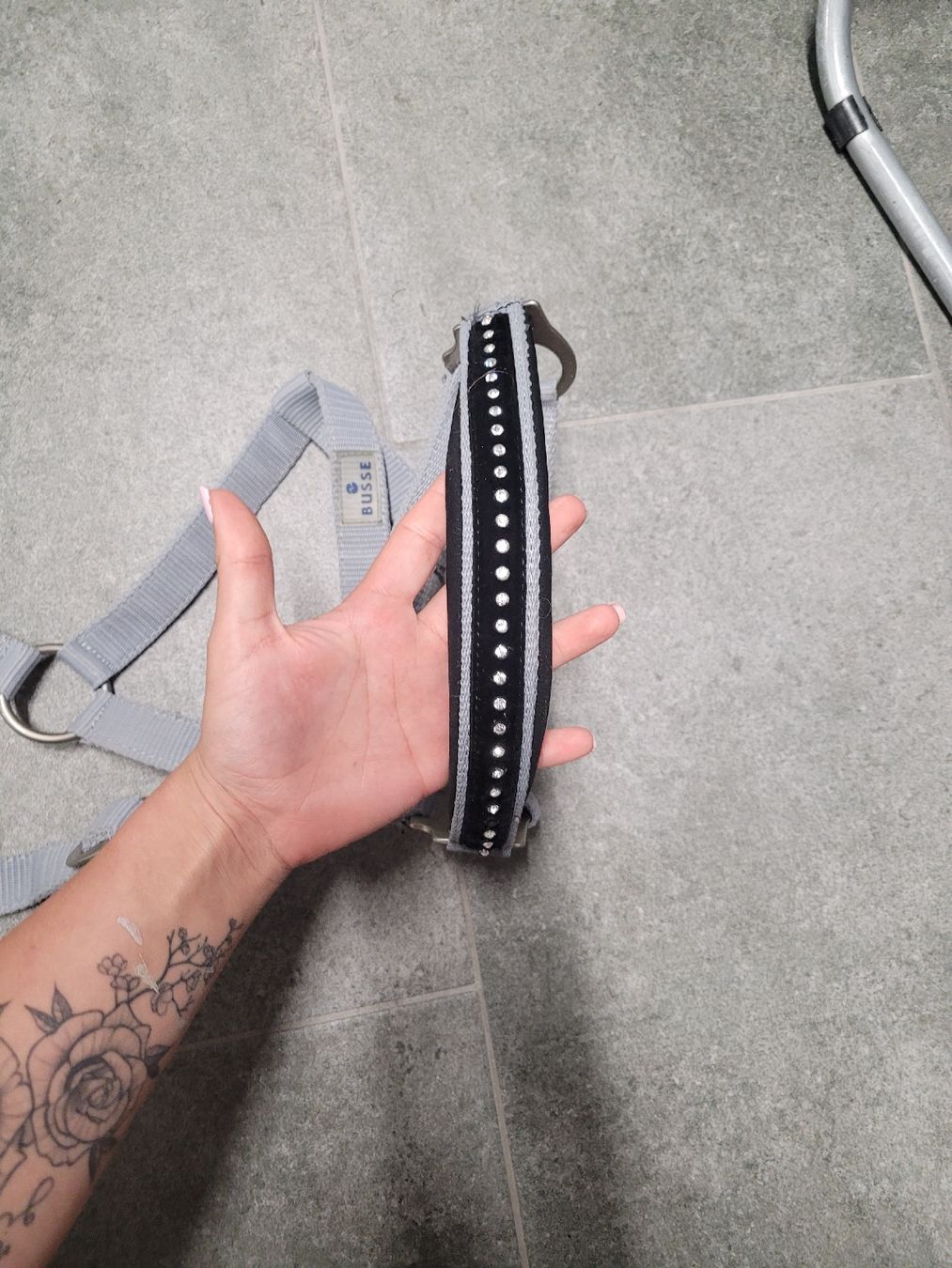 Briglie & Cavezze: Halfter mit Steinchen VB – Nuovo (secondo la descrizione) da Märstetten venduto da zuckermaus01 2