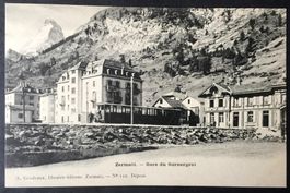 ZERMATT Gare du Gornergrat, Bahn