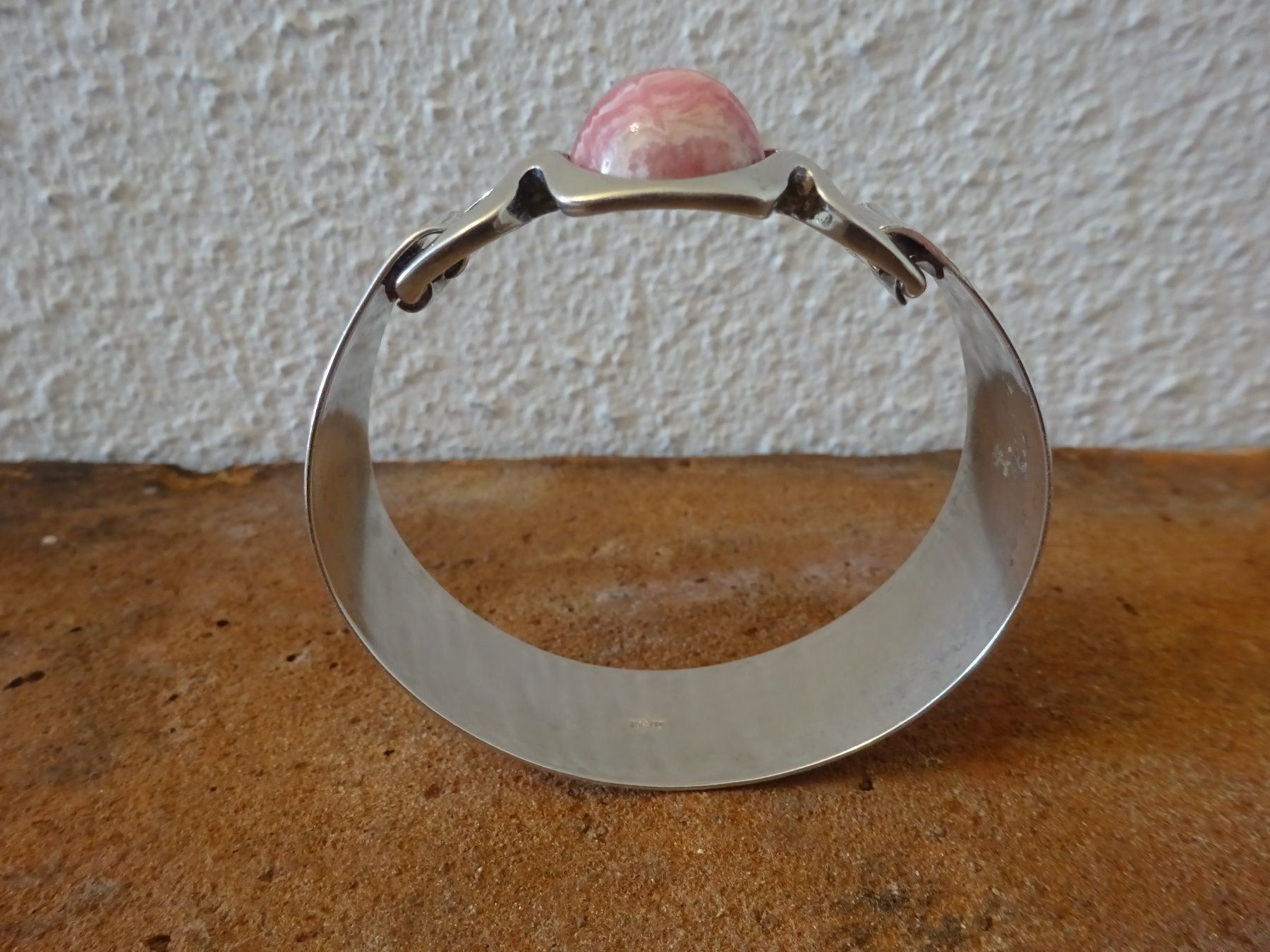 Bracciali & Braccialetti: Armreif Rodochrosit / 800 Silber – Usato da Esslingen venduto da FetteSchnecke 3