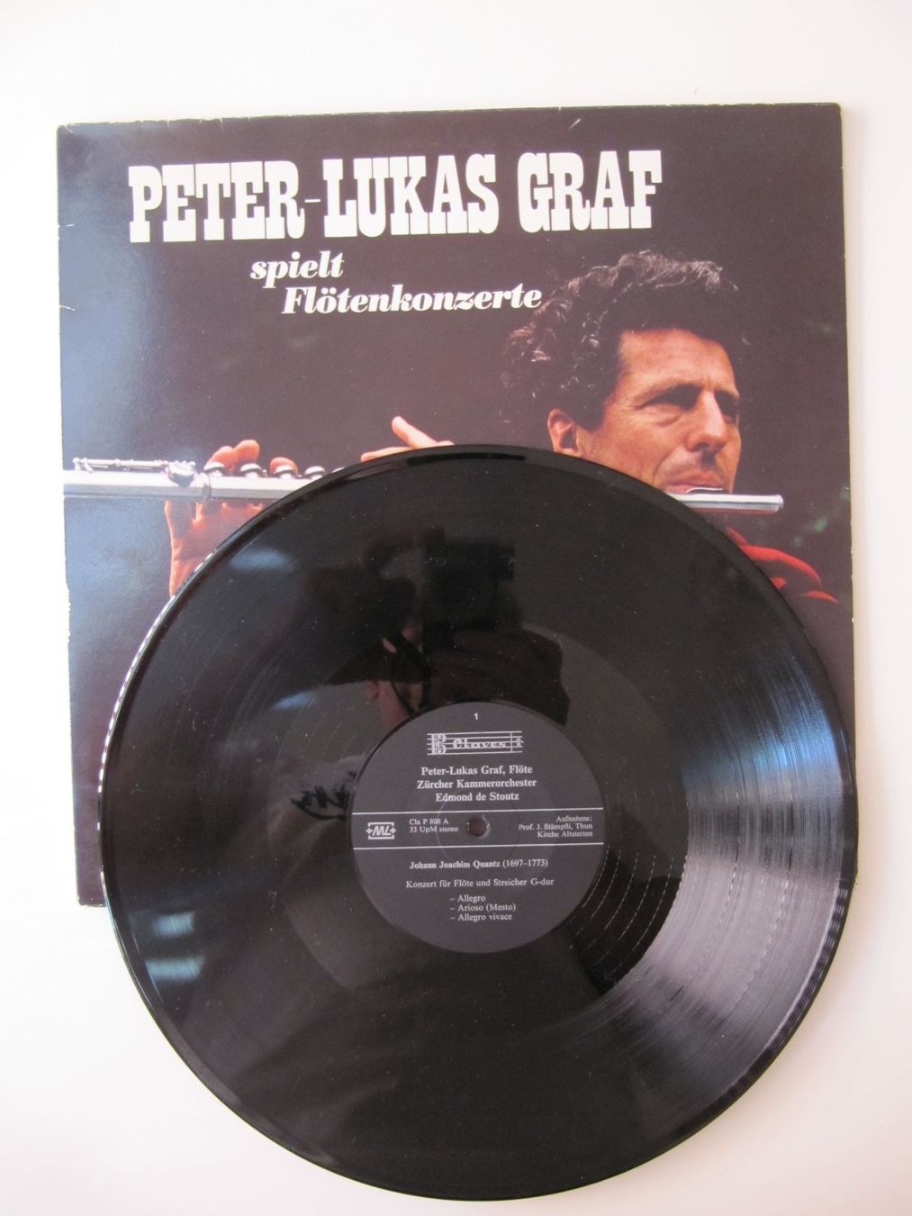 Dischi in vinile: Klassische Flötenkonzerte  Vivaldi, Bach, Telemann, #LP6.. – Usato da Basel venduto da Ruben2210 4