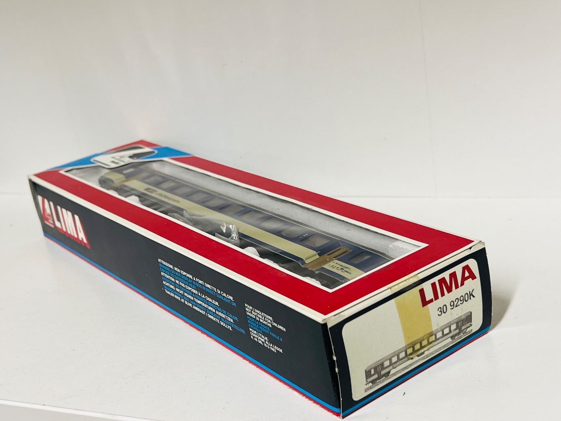 Lima Modellini di ferrovie: Lima 30 9290K BLS LÖTSCHBERGBAHN 2.Kl. H0 DC – Usato da Geroldswil venduto da TopTrain54 9