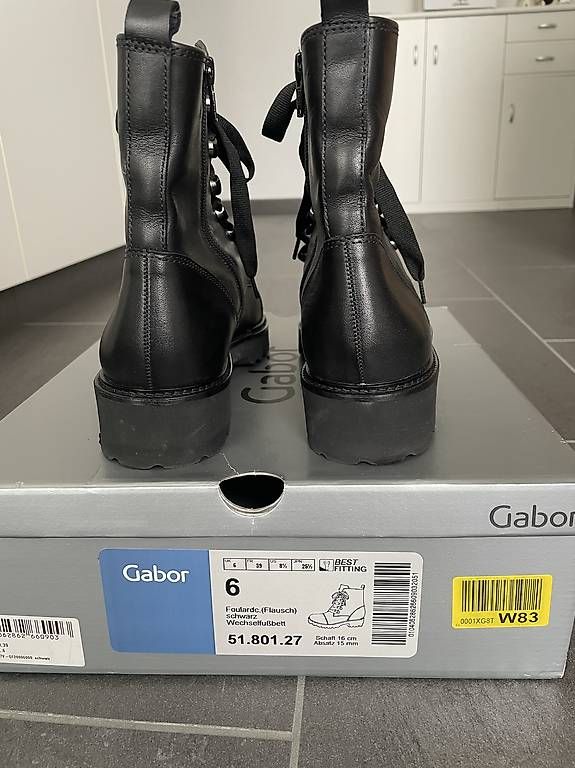 Chaussures femmes: Gabor Stiefelette schwarz – Neuf avec emballage d'origine à Meisterschwanden par xX3000Xx 2
