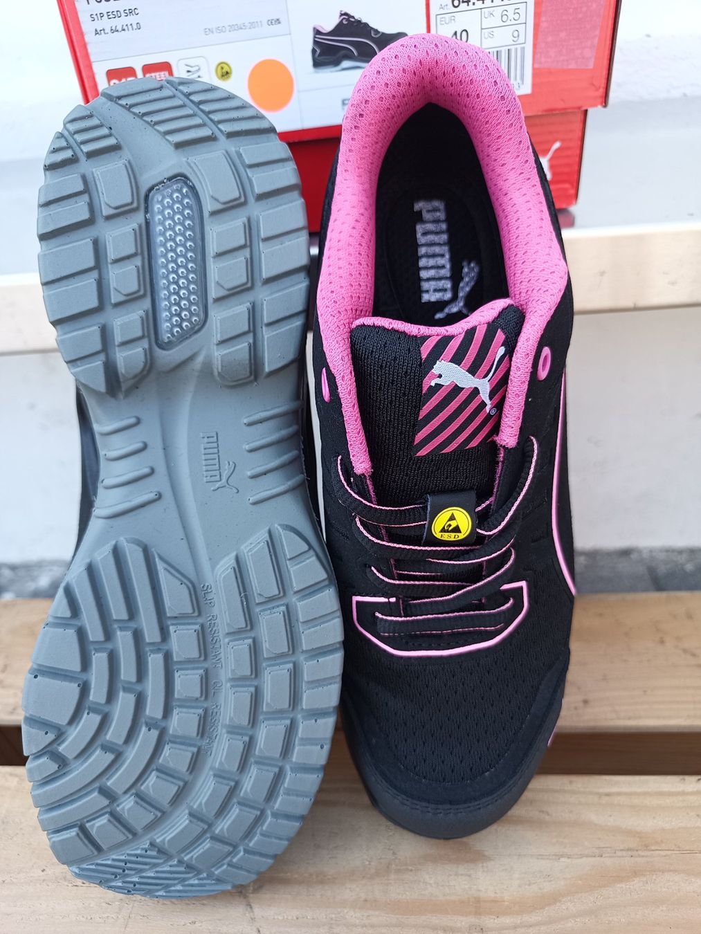 Puma Herrenschuhe: Puma Sicherheitsschuhe S1P 40 – Neu und originalverpackt aus Oberegg von A-Z.Handel.Loehrer 4