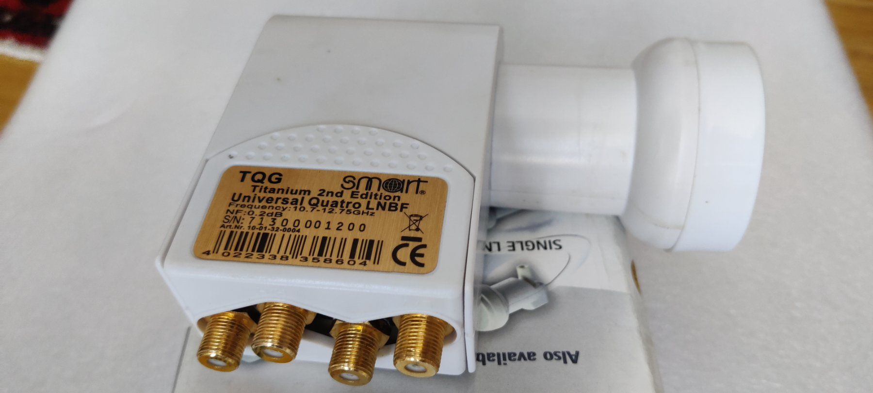 Funktechnik: Smart Titanium Edition  Universal Quatro 0.2 dB LNB – Neu (gemäss Beschreibung) aus Zürich von sendbad 4