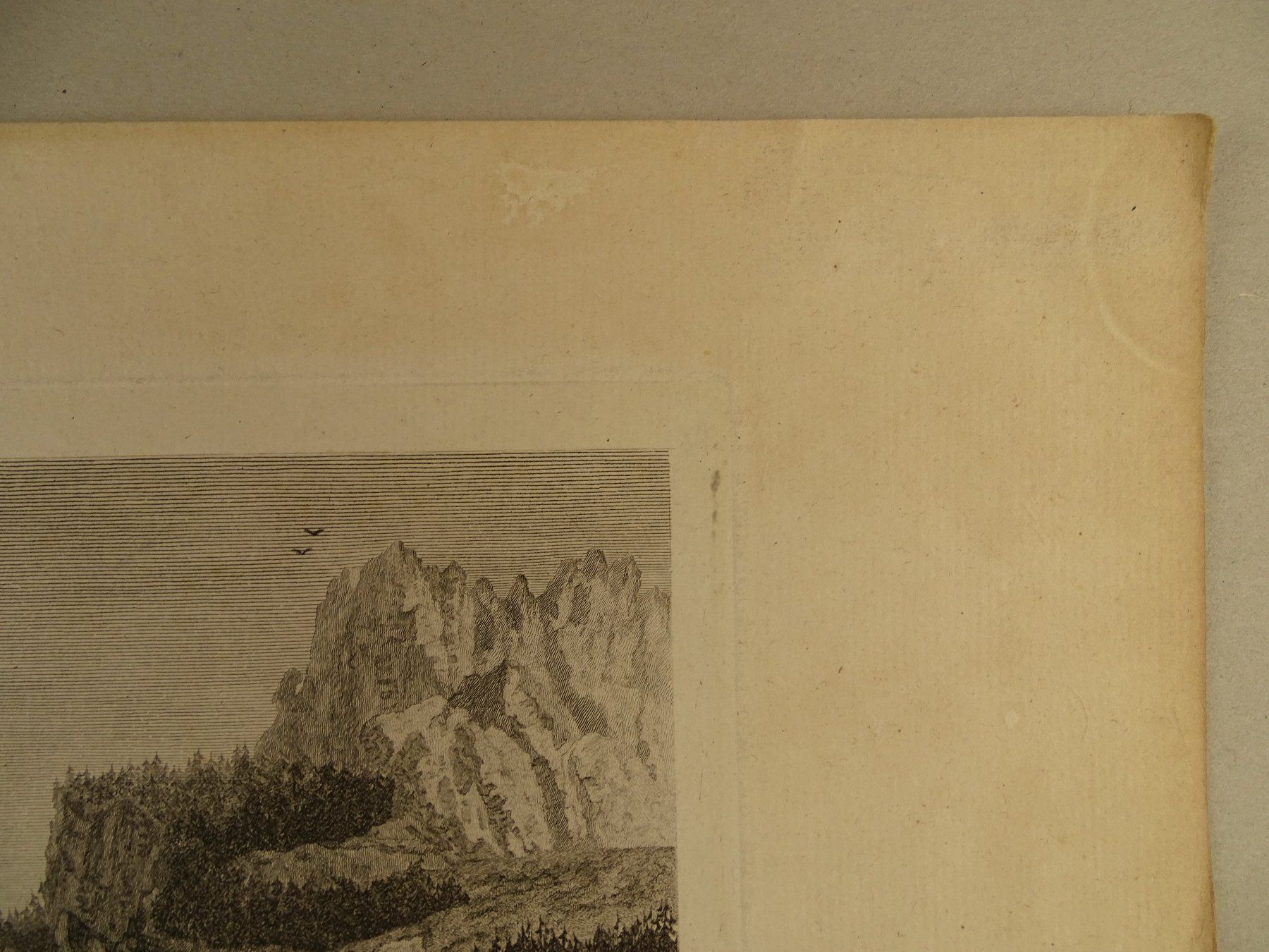 Incisioni: GRINDELWALDGLETSCHER, KUPFERSTICH 1788 – Usato da Grüningen venduto da Kartensammler 6