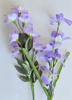 Seidenblumen violett