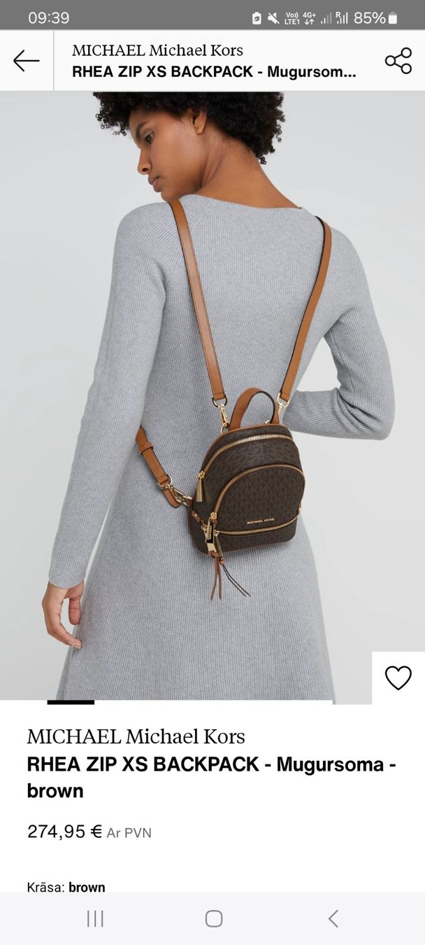 Michael Kors Zaini: Mini sac à dos Michael Kors – Usato da Pont de la morge venduto da tatianar96 1