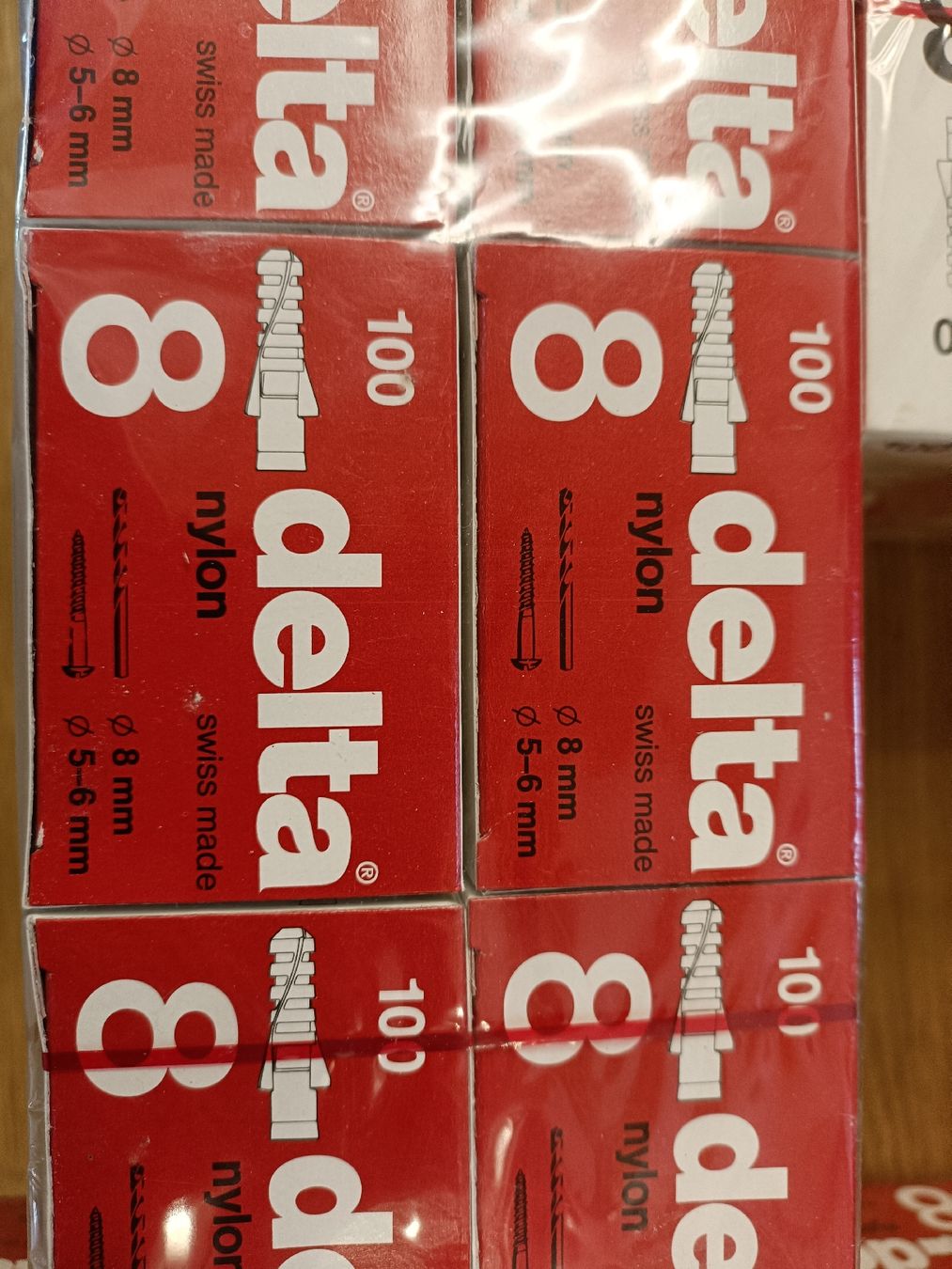 Ancore: Dübel delta 8x38 mm 24 Pack à100 Stück – Nuovo (secondo la descrizione) da Magglingen/Macolin venduto da Rmitalles 2