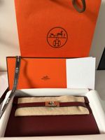 Hermes Kelly To Go Veau Chevre Epsom Rouge H  Brand New Only