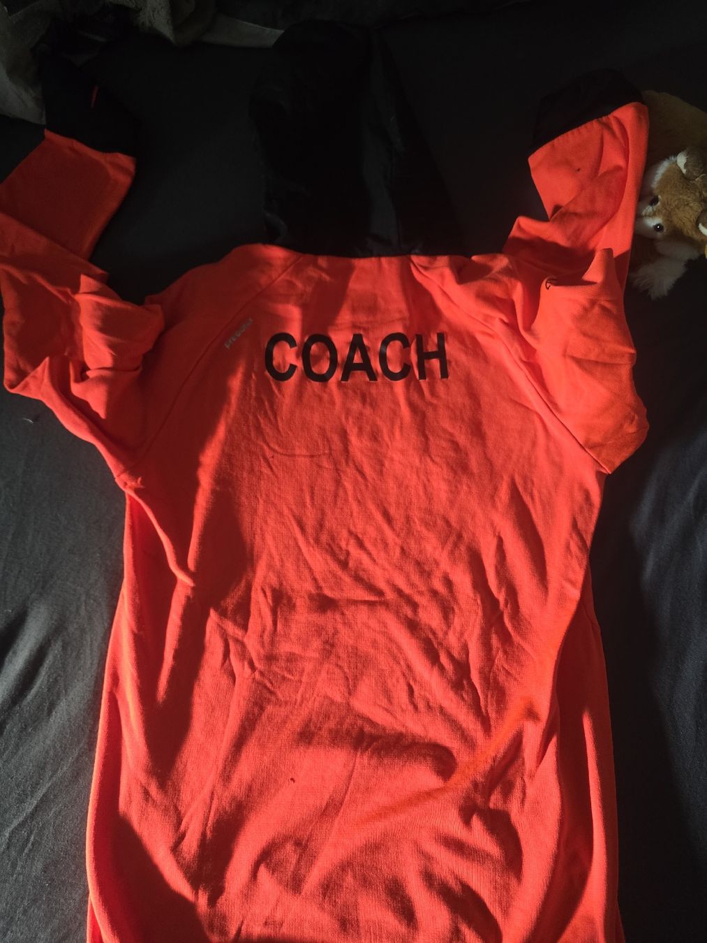 Adidas Maglioni & Felpe: Sweat à capuche Adidas Climalite orange fluo, taille S – Usato da Mont-sur-Lausanne venduto da Didinho 2
