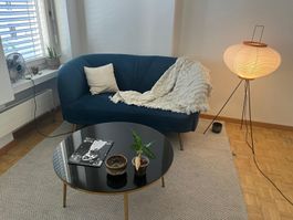 La Redoute Sofa Leone Himmelblau Farbe