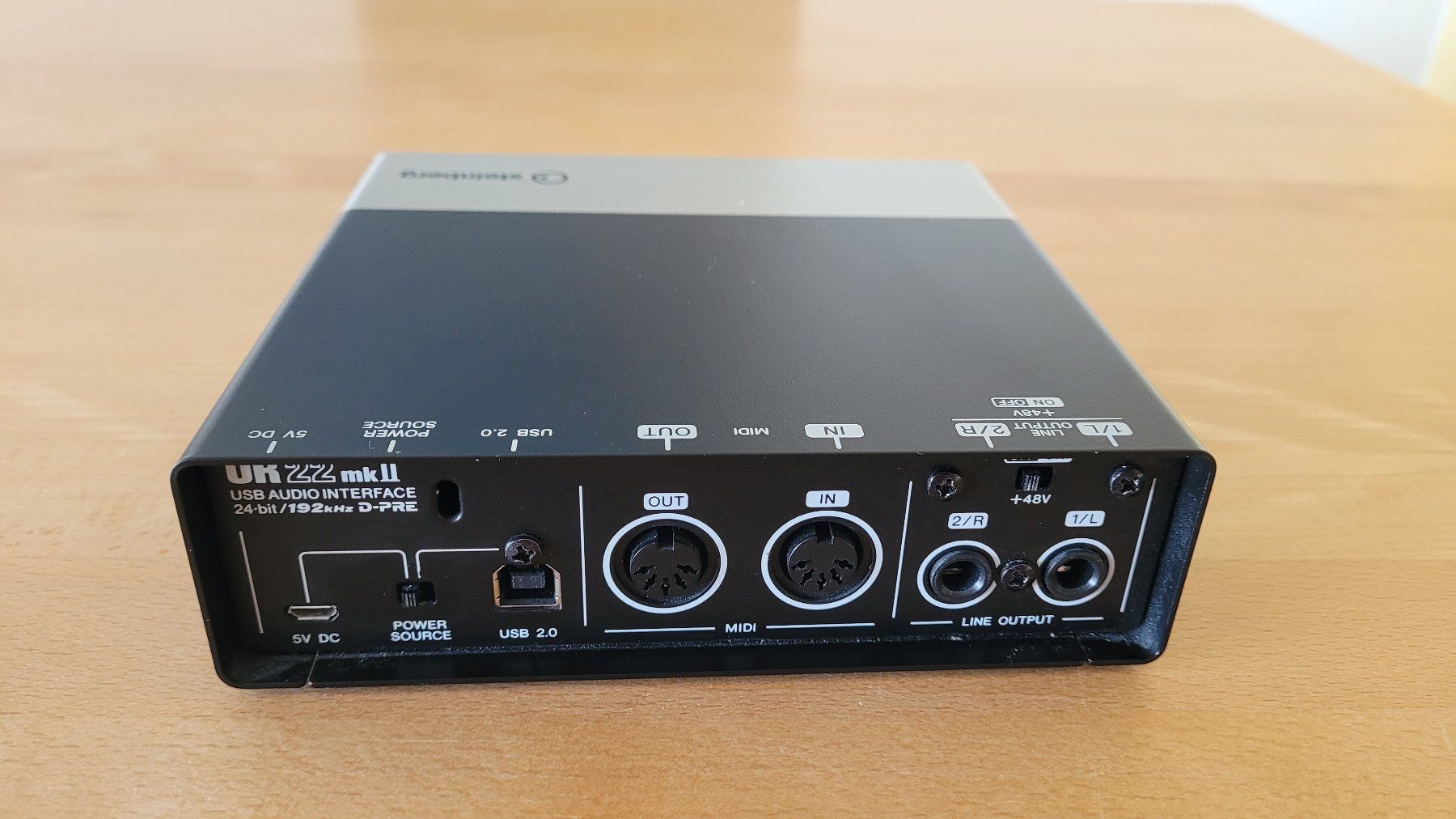 Equipement studio: Steinberg UR22mkII USB Audio Interface – D'occasion à Gutenswil par Trexx 1