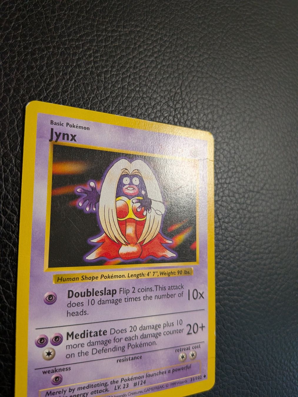 Pokémon Sammelbilder & Trading cards: 1999 Base Set Shadowless - Jynx 31/102 Ab 1 – Gebraucht aus Paradiso von Pkmn10 1