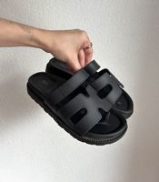 Pantoletten Sandalen schwarz Grösse 38 