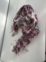 🌸 Schöner leichter -Tuch mit Blumenmuster, wie neu!