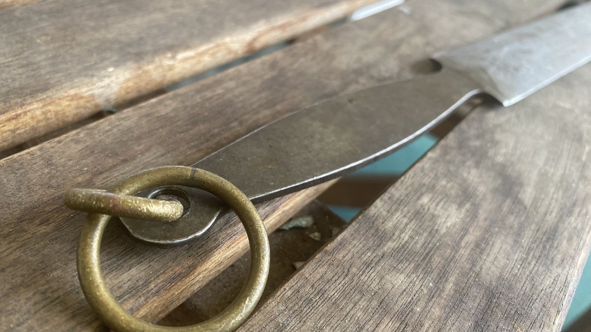 Posate: Altes F Dick Tranchiermesser / Messer flach – Usato da Zürich venduto da Timi80 7