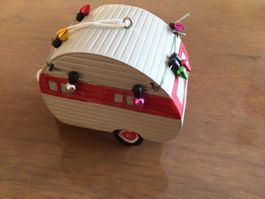 Weihnachtsdekoration US-Caravan rot-weiss Deko