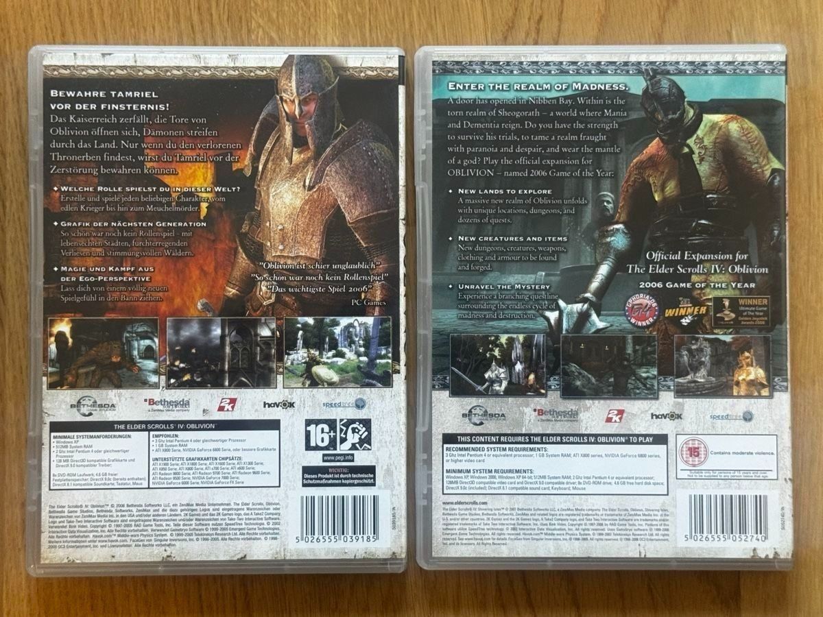 Giochi: Elder Scrolls Oblivion + DLC - PC – Usato da Uster venduto da GamesAndStuff 1