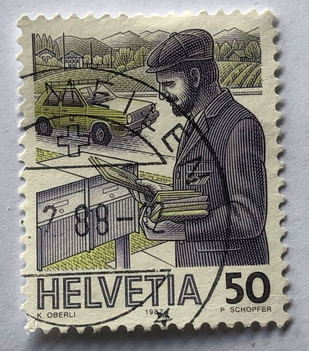 Tutti i francobolli: CH Briefmarken GESTEMPELT  – Usato da Aarau venduto da Billa007
