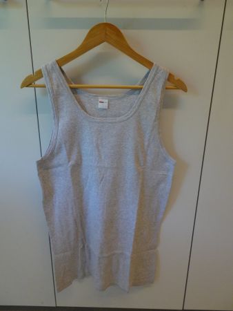 Graues Herren Unterleibchen von ISA Gr. XL - 251206