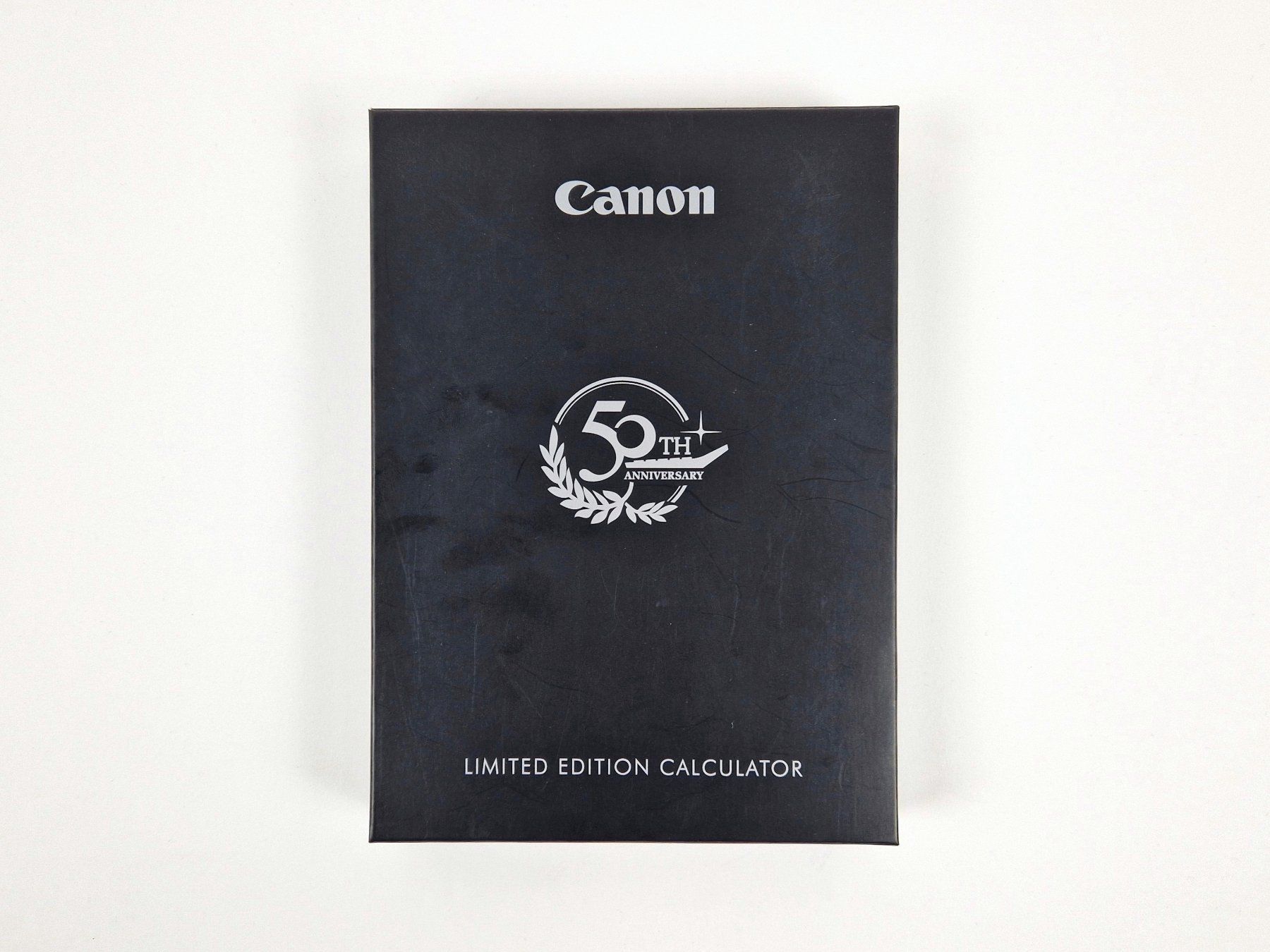 Canon Calcolatrici tascabili: Canon 50th Anniversary Taschenrechner – Nuovo e nell'imballaggio originale da Basel venduto da Restwert_Basel 3