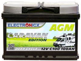 Electronicx Caravan Batterie 100AH 12V