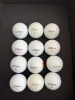 12 Titleist Lakeballs AAA, diverse gemischt und gereinigt
