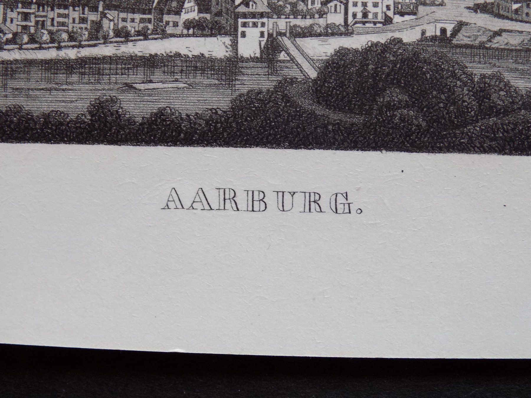 Stiche: Aarburg Aquatinta – Gebraucht aus Risch von Rischli15 2