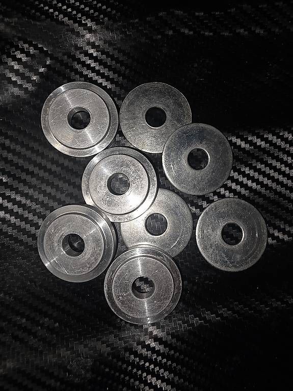 Pezzi di ricambio: Evo 7 8 9 Solid Aluminium Shifter Bushings Full New Set – Usato da Schlatt TG venduto da dev_5pfh 1