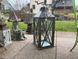 Windlicht Kerzenhalter Laden-Neu Laterne 74cm Holz