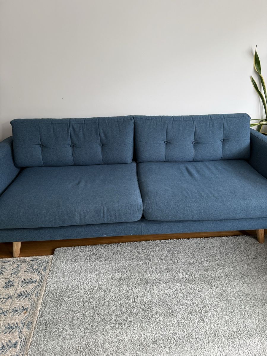Sofacompany Divani: Blue 3-Seater Sofa,  Great Condition – Usato da Zürich venduto da PetiteSeller 3