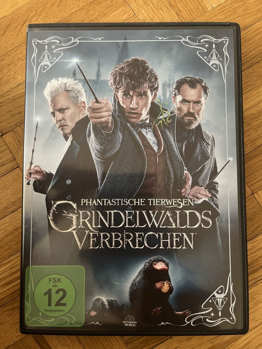Tutti i DVDs: DVD Grindelwalds Verbrechen – Usato da Glarus venduto da Kathrin-1988