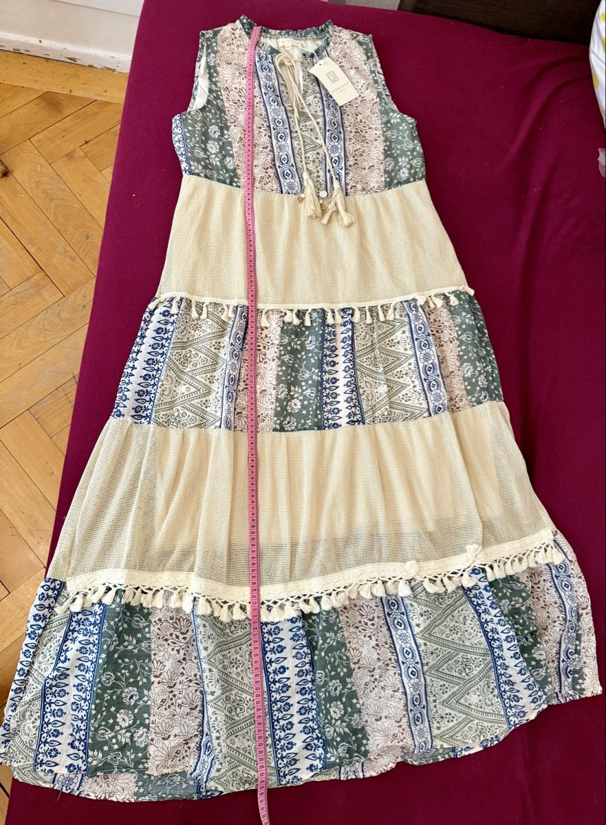 Kleider: Longue robe bimatière – Neu und originalverpackt aus Le Locle von tchanatakoua 4