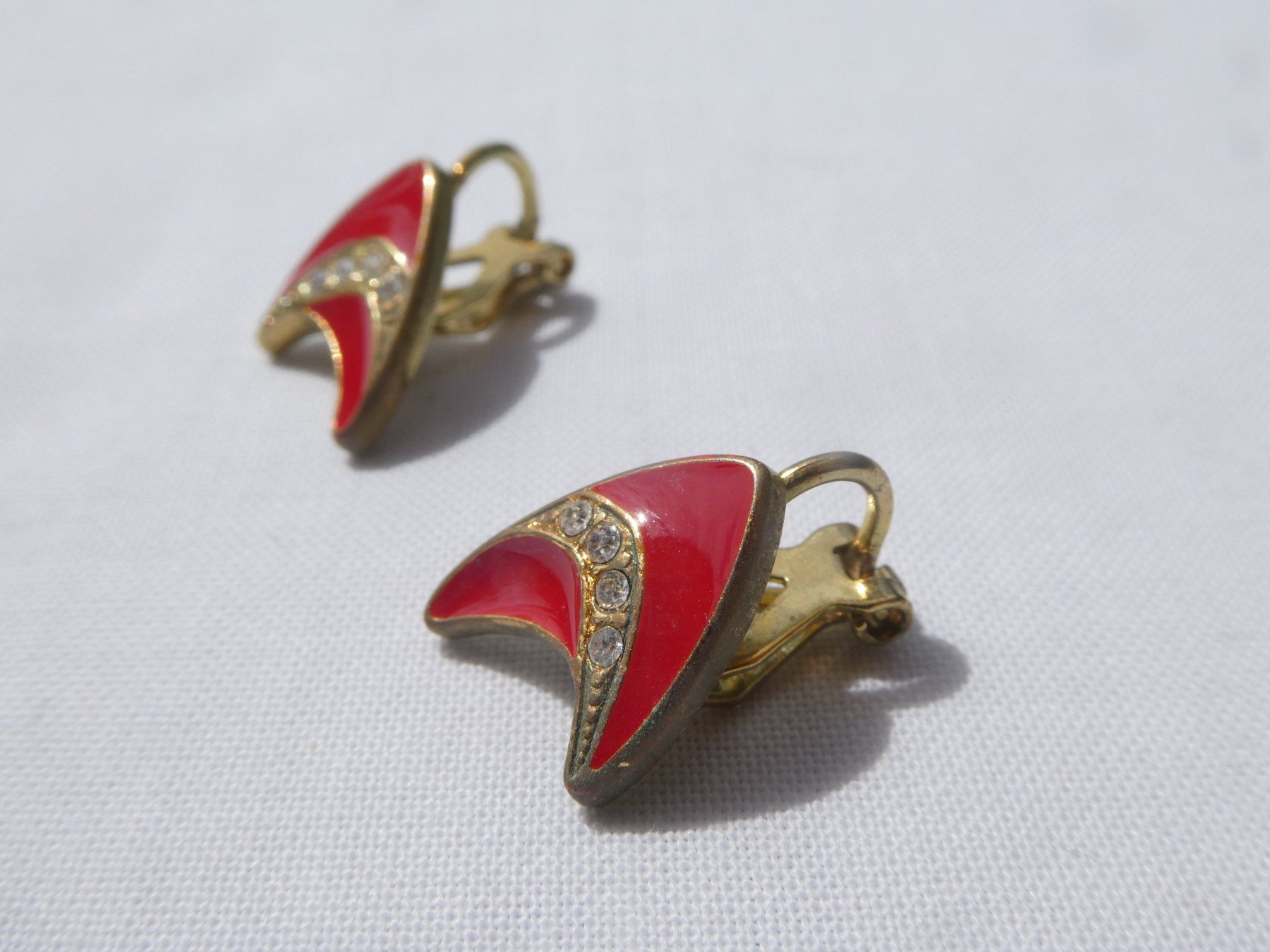 Ohrringe & -stecker: kleine Ohrclips, Vintage, Modeschmuck – Gebraucht aus Gattikon von kaandooh 1