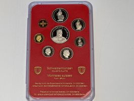 Schweizer Münzsatz 1994 PP ohne Hülle